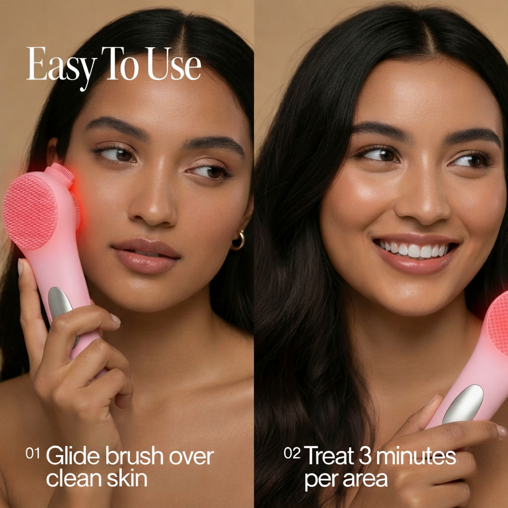 LUMIVERA™ Sonic Cleanse + Warm Therapy Device